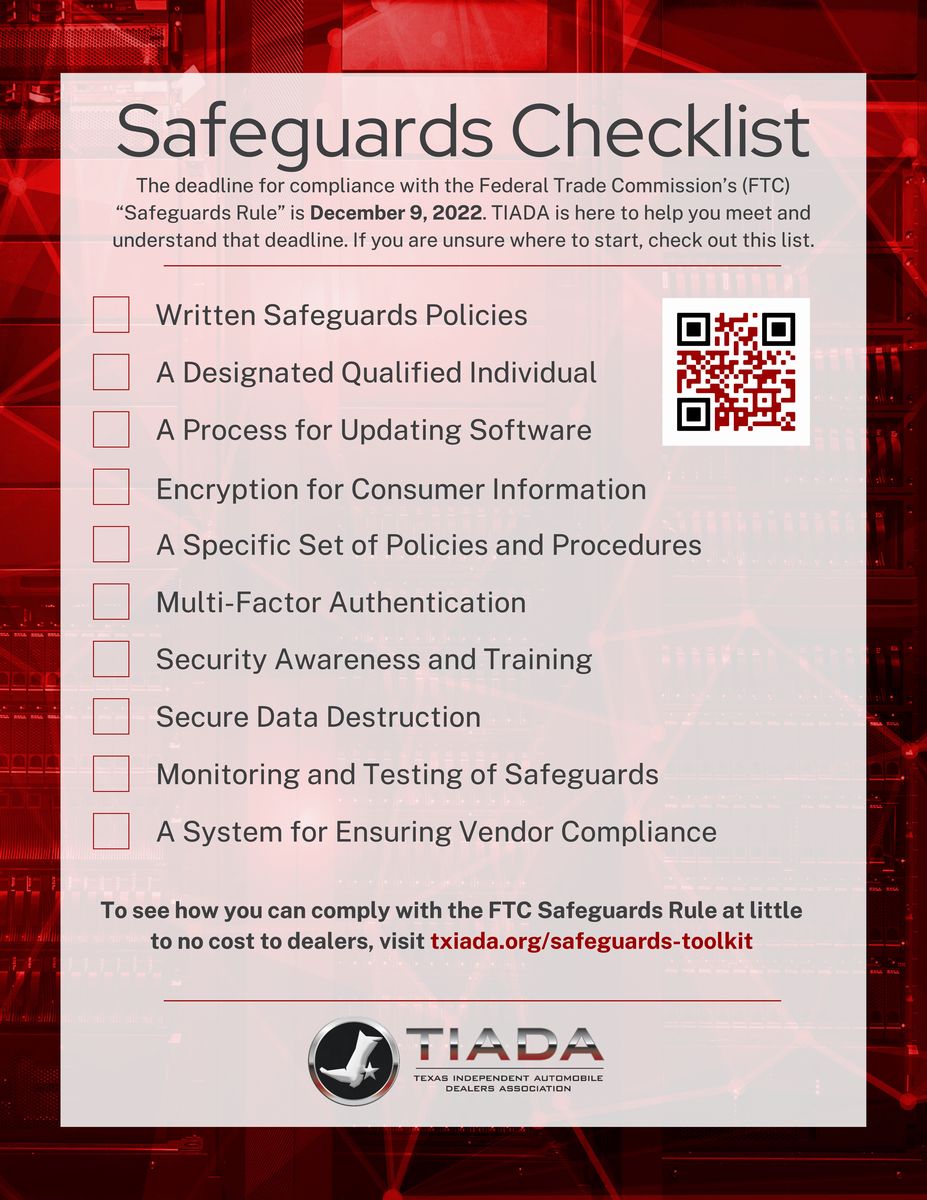 New Jersey IADA Safeguards Course Toolkit and Safeguards Checklist